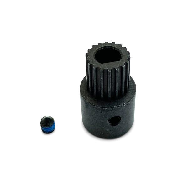 Spare parts Baratza D Shaft pully with set screw.