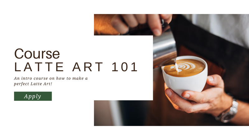 Course Latte Art 101 - 2 Hours
