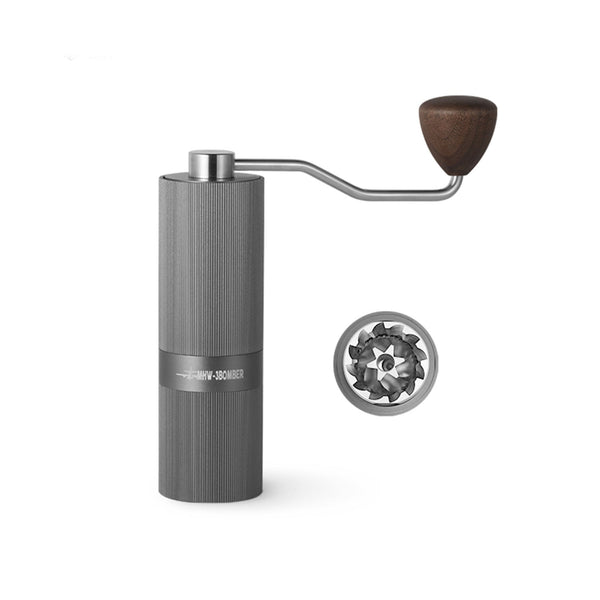 MHW-3BOMBER Racing M1 Manual Coffee Grinder Grey