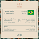Coffee Beans WOODS Brazil Capim Seco 250g