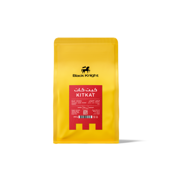 Coffee Beans BLACK KNIGHT KITKAT Brazil 250g