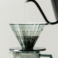 Brewing TIMEMORE Crystal Eye TURBO Dripper 01 Black