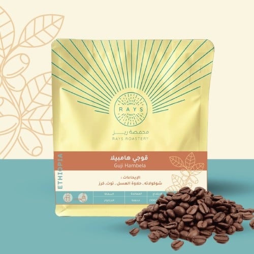 Coffee beans RAYS Guji Hambela Ethiopia 1kg