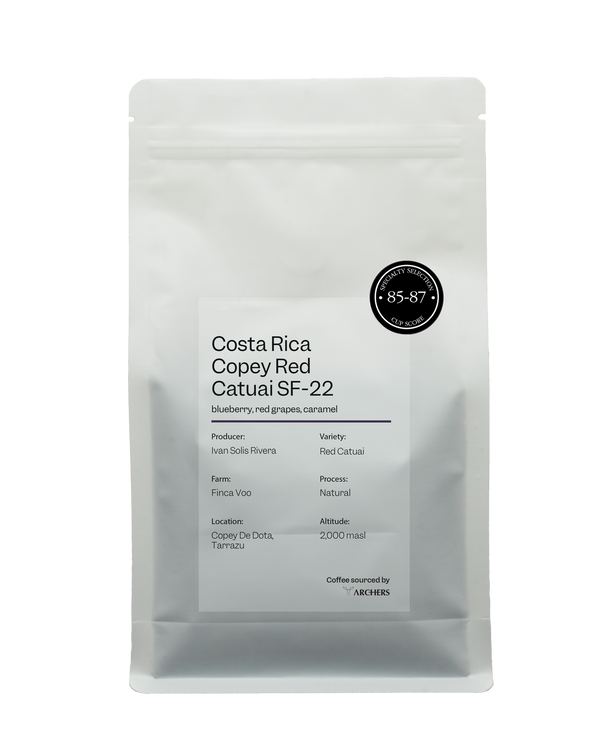 Coffee Beans ARCHERS Costa Rica - Copey Red Catuai SF 22  250g