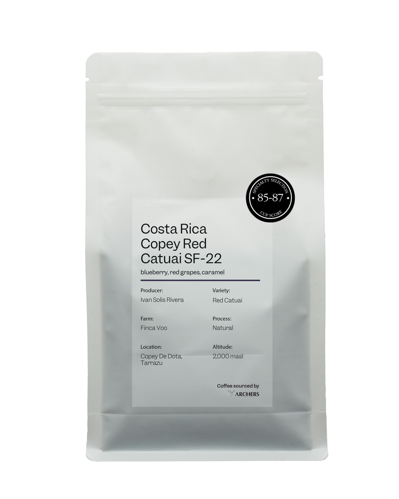 Coffee Beans ARCHERS Costa Rica - Copey Red Catuai SF 22  250g