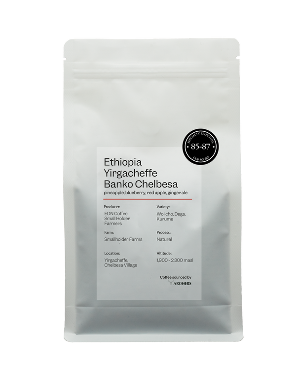 Coffee Beans ARCHERS Ethiopia - Yirgacheffe Banko Chelbesa espresso 250g