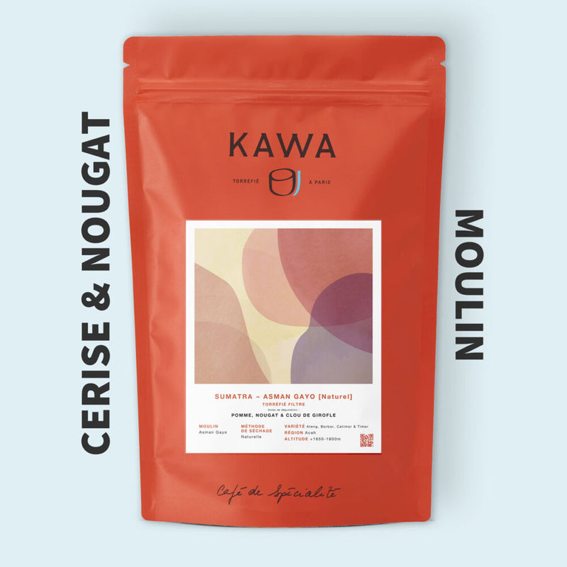 COFFEE BEANS KAWA Asman Gayo Sumatra Natural - 200g