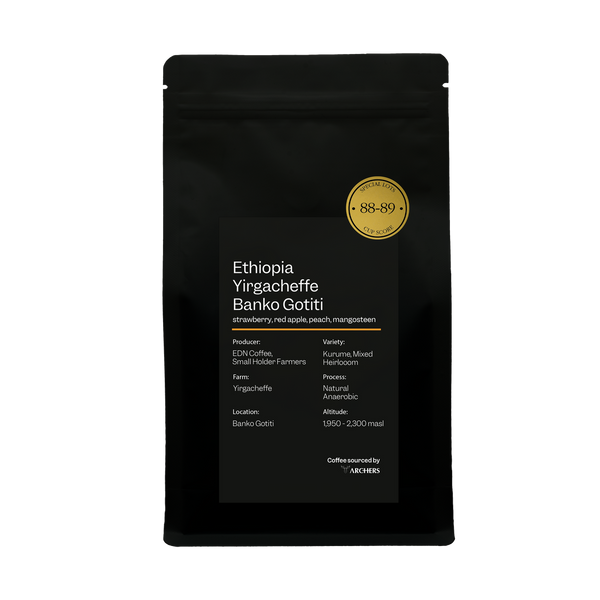 Coffee Beans ARCHERS Ethiopia - Yirgacheffe Banko Gotiti 250g