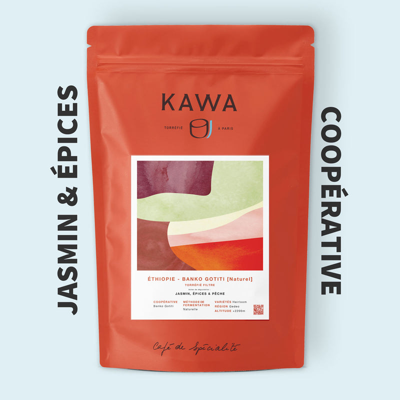 Coffee Beans KAWA Ethiopia – Banko Gotiti filter 200g