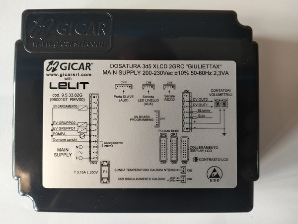 Spare Part Lelit 9600107 ELECTRONIC CONTROL BOARD  GIULIETTA PL2SVX