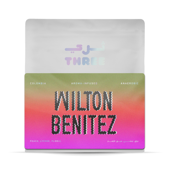 Coffee Beans THREE Colombia Wilton Benitez Anaerobic Natural Filter  250g