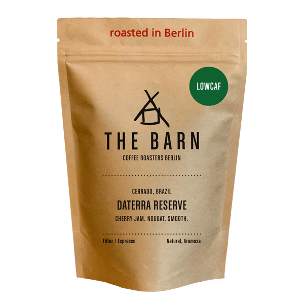 Coffee Beans THE BARN Daterra Reserve Brazil (low Caffeine) 250g