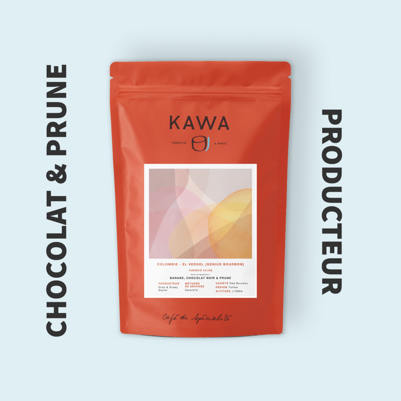 COFFEE BEANS KAWA El Vergel Genius Bourbon Colombia 200g