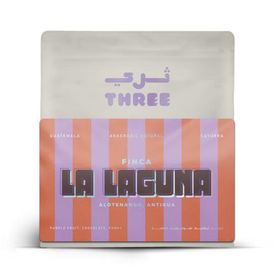 Coffee Beans THREE Guatemala La Laguna Anaerobic Natural Filter 250g