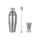 Stainless Steel Cocktail Shaker with Accessories 550ml