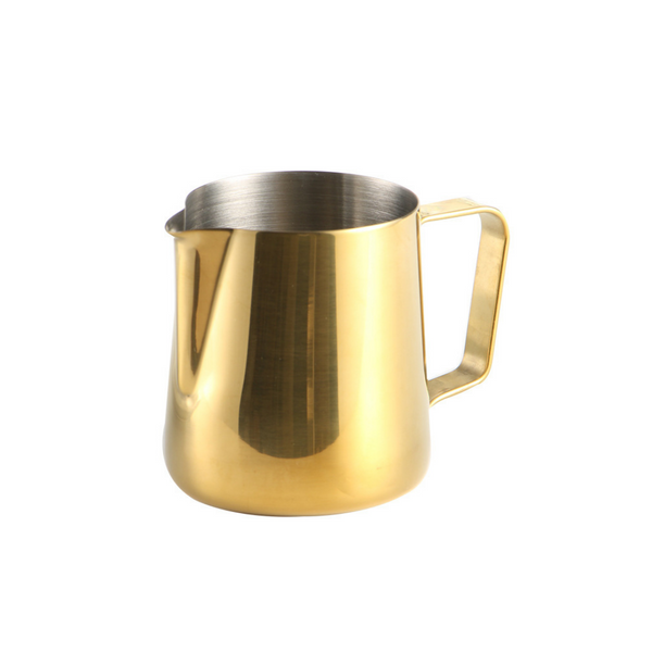 Pitcher Milk Pitcher with Electrical Plating Gold  350ml