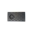 Pitcher Rinser Stainless Steel Black 42x23cm