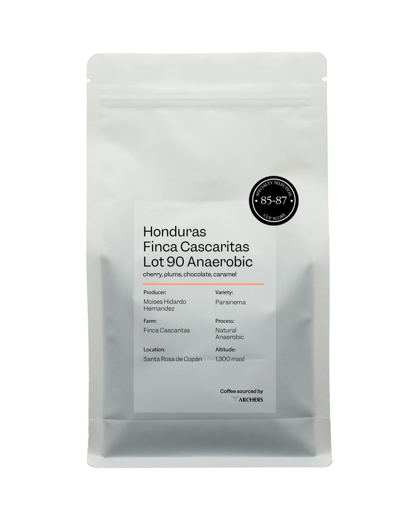 Coffee Beans ARCHERS Honduras - Finca Las Cascaritas Lot 90 filter 250g