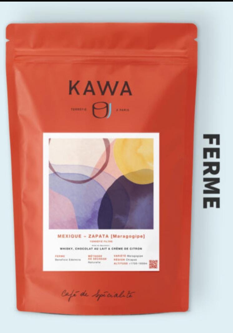 Coffee Beans KAWA Mexico – Zapata [Maragogipe] filter 200g