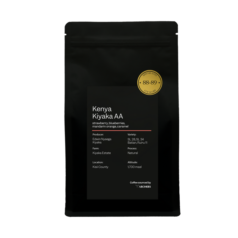 Coffee Beans ARCHERS Kenya Kiyaka Natural espresso 250g