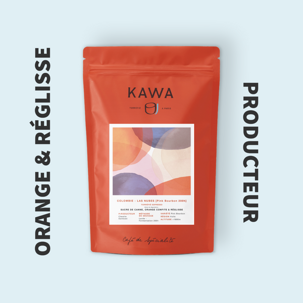 COFFEE BEANS KAWA Las Nubes Pink Bourbon Colombia 200g