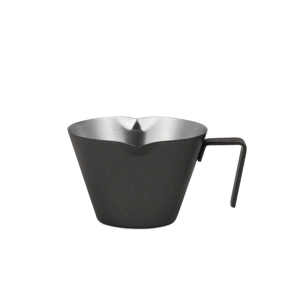 MHW-3BOMBER Stainless Steel Measuring Cup 100ml-double mouth- matte black