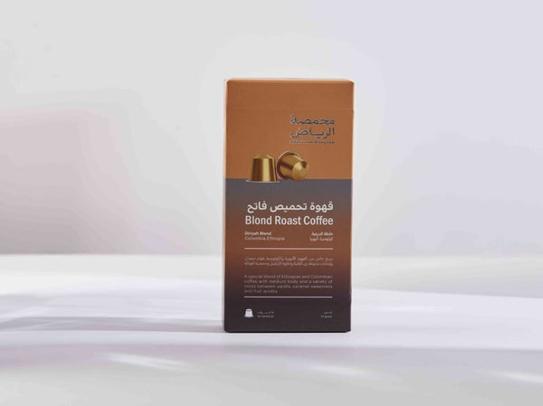 Copy of Coffee Espresso Capsules ARRIYADH Blond Roast Blend 10 Capsules pack