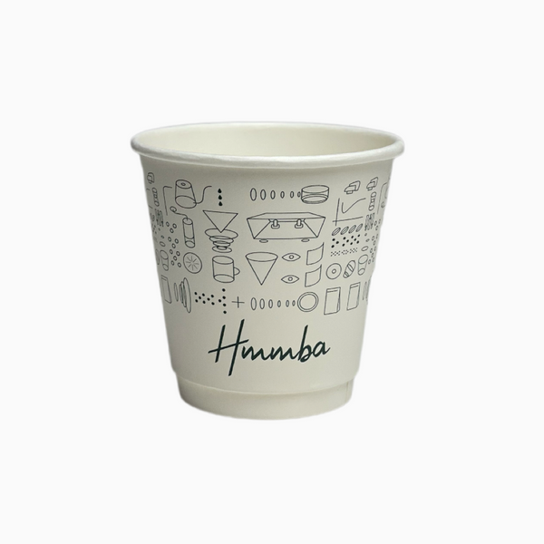 Hmmba Merchandise 8oz Cup Wide with lid  - 12 pcs