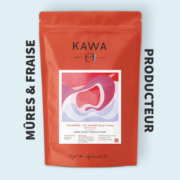 Coffee Beans KAWA El Placer [Red Fruits] Colombia 200g