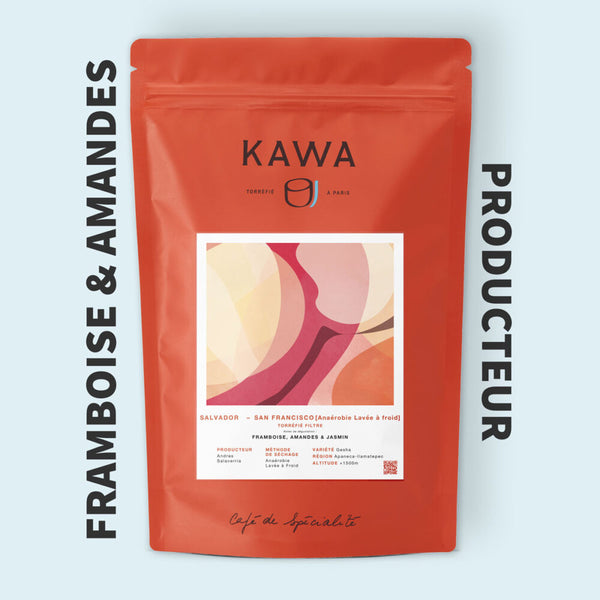 Coffee Beans KAWA San Francisco [Anaerobic Washed Ice Drip] – Gesha Salvador -200g