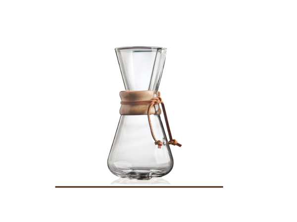 BREWING CHEMEX Three Cup Classic Series Glass Coffeemaker