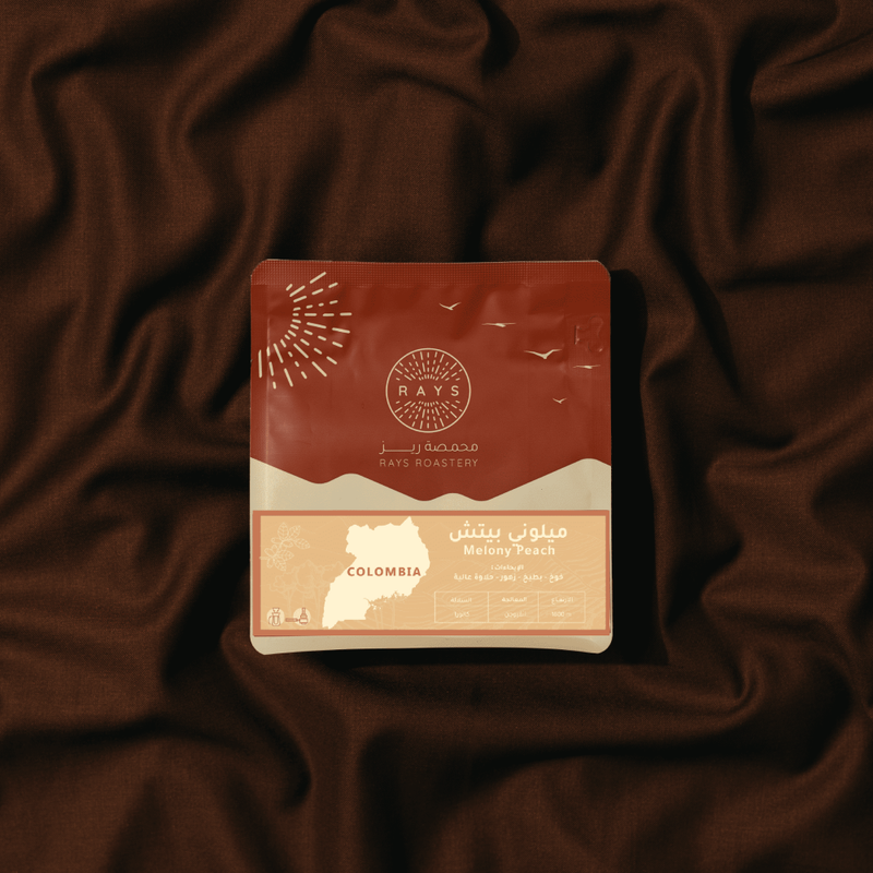 Coffee beans RAYS Melony peach - Colombia  125g