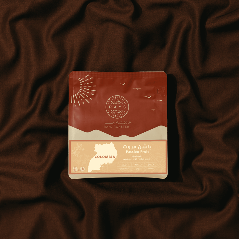 Coffee beans RAYS Passion fruit - Colombia 125 g