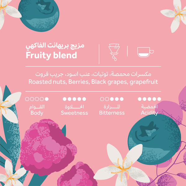 Coffee Bean BREEHANT Fruity Blend 250g