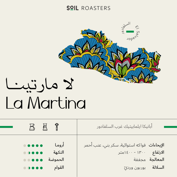 Coffee Beans SOIL La Martina El Salvador 250g