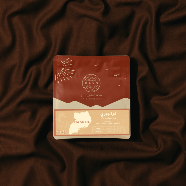 Coffee beans RAYS Cranberry - Colombia 125g