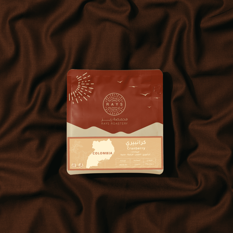 Coffee beans RAYS Cranberry - Colombia 125g