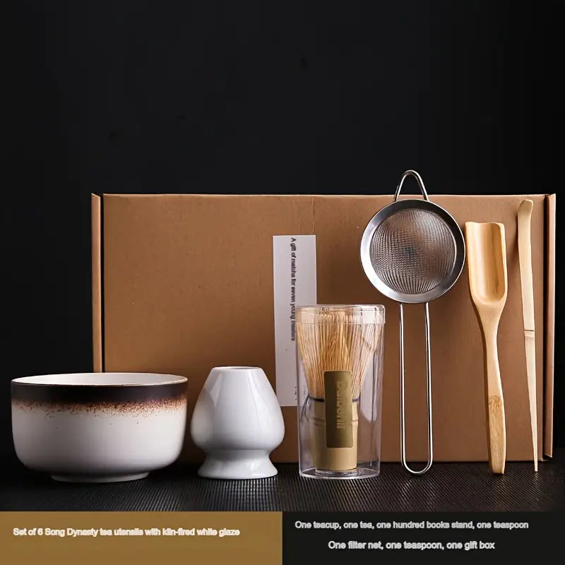 Matcha Set 6pcs White