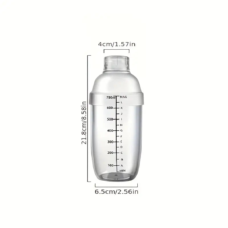 Plastic Cocktail Shaker 700ml