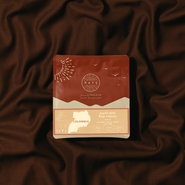 Coffee beans RAYS Rojo Cherry Colombia 125g