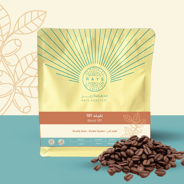 Coffee beans RAYS Blend 101  250g