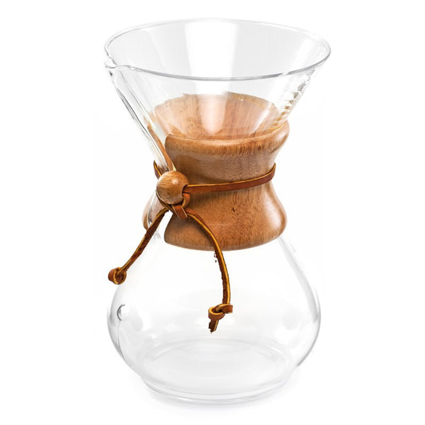 BREWING CHEMEX Six Cup Classic Series Glass Coffeemaker