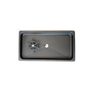 Pitcher Rinser Stainless Steel Black 42x23cm