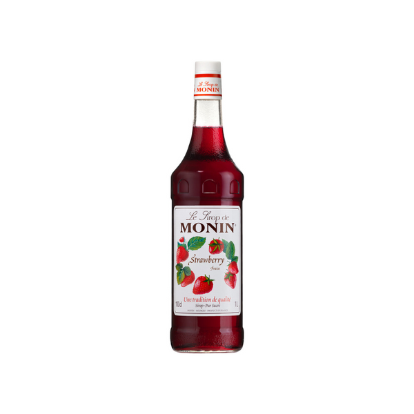 Monin Syrup Strawberry 1 ltr