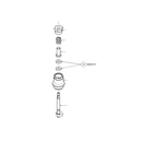 Spare Part Orchestrale E61 Group Head Cam Lever Gasket DN204212T