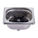 GLASS RINSER Stainless Steel 175x160x70mm