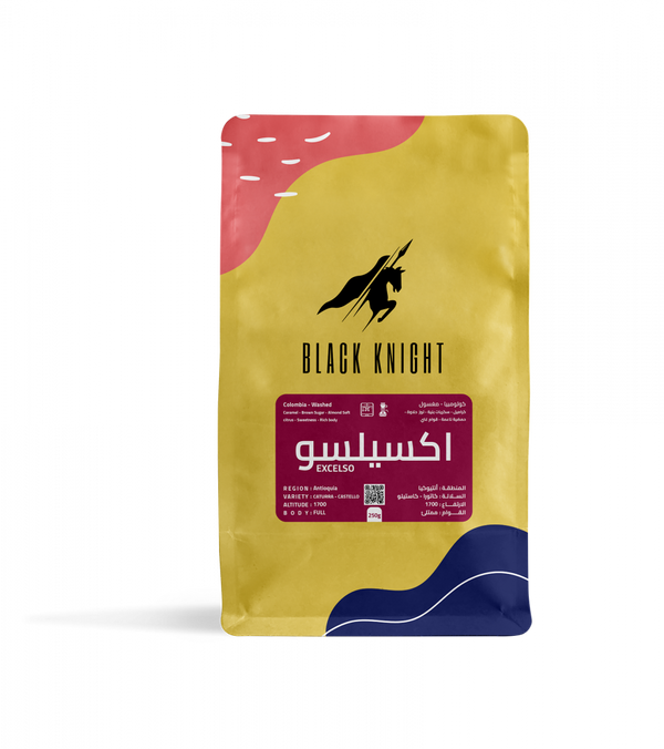Coffee Bean Black Knight Colombia - Excelso 250g