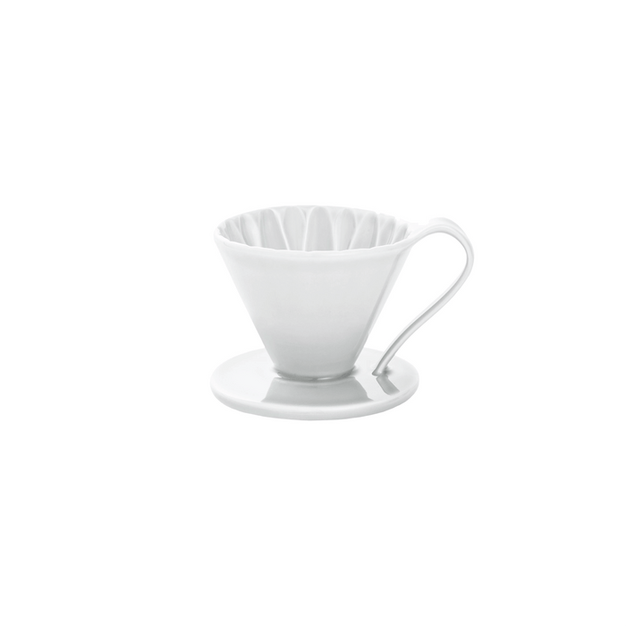 Brewing CAFEC FLOWER DRIPPER WHITE 1 CUP
