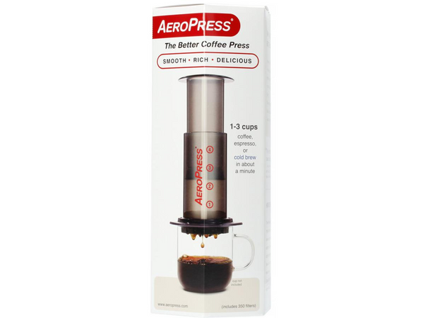 Brewing AeroPress Coffee and Espresso Maker