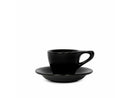 CUP notNeutral LINO Espresso Cup & Saucer Black 90ml